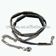 Metal Chain With PU Belts For Garments Accessories